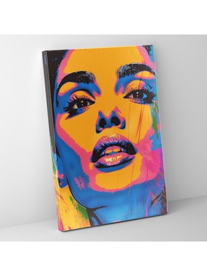 Painted Anarchy Çağdaş Sanat Temalı Pop Art Esintisi Duvar Tablosu