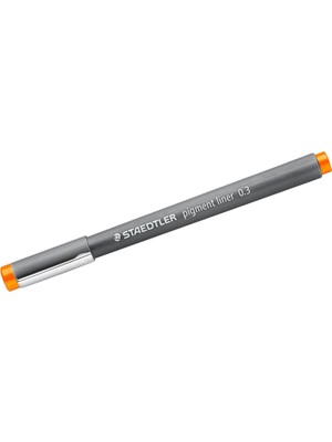 Zemira Staedtler 308 034 Pigment Liner Turuncu 0.3 mm