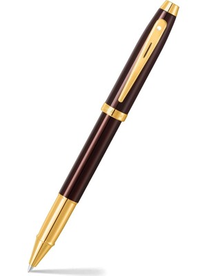 Zemira Sheaffer 9370-1 100 Roller Kalem Kahverengi Altın