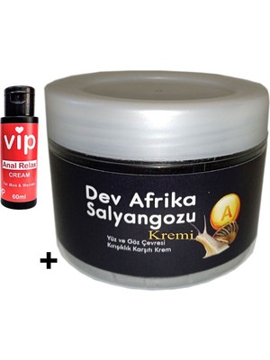 Rota Style Giant Dev Afrikasalyangozu Yaşlanmakarşıtı Kremi 100 ml + Vip Bay Bayan Analrahatlatıcı Krem