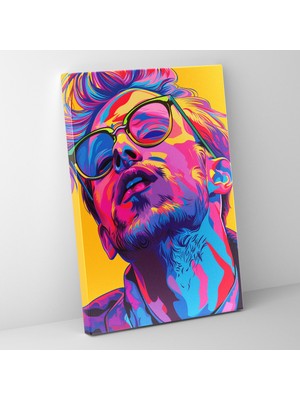 Painted Anarchy Pop Art Temalı Pop Art Stiline Kanvas Duvar Tablosu