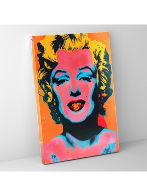 Painted Anarchy Retro Sanat Çılgın Pop Art Tarzı Kanvas Duvar Tablosu