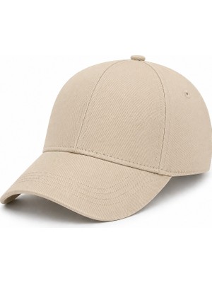 Y1051-013 Suyutti Gabardin Şapka 6lı Bej