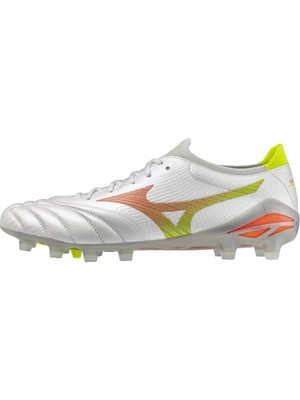Mizuno Morelia Neo 5 Beta Elite Erkek Krampon Beyaz / Sarı