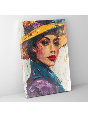 Painted Anarchy Geleneksel Pop Art Temalı Klasikizm ve Pop Art'ı Harmanlayan Modern Kanvas Duvar Tablosu