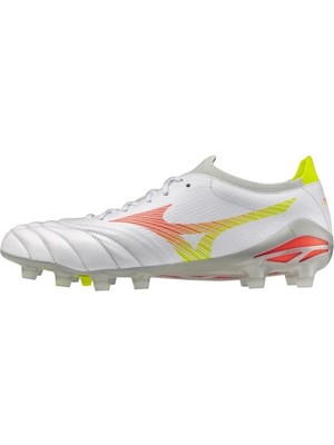 Mizuno Morelia Neo 5 Beta Pro Erkek Krampon Beyaz / Sarı