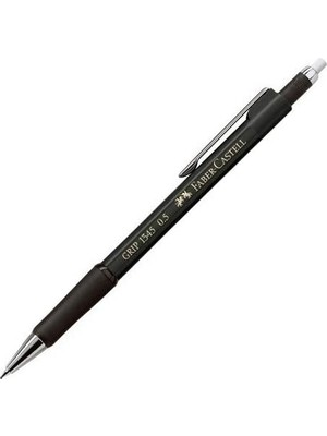 Zemira Faber-Castell 1345 Versatil Kalem, 0.5 Mm, Siyah 2022, Silgili, Saklanabilir Metal Uç, Ergonom
