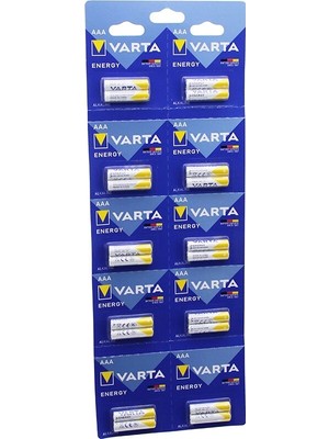 Ttt Ince Pil Alkalin - 20'li Paket - Aaa Pil