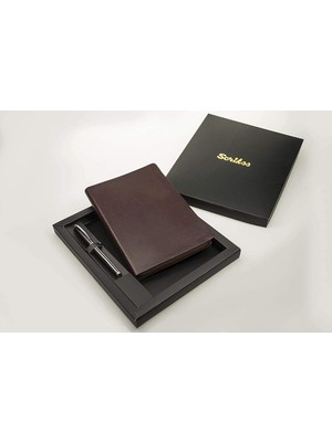 Zemira Scrikss Chester Defter Kalem Set Siyah A5