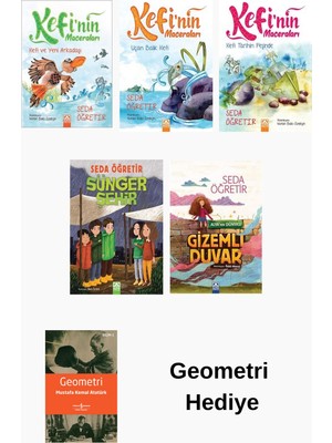 Altın Kitaplar Seda Öğretir 5 Kitap Seti + Geometri Hediye