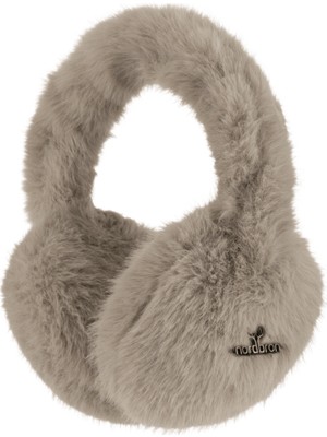 Nordbron Unisex Kulak Isıtıcı Gri Kışlık Polyester Astarlı Fluff