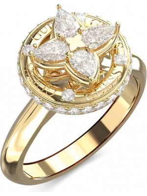 Guess Kadın Gold Yüzük JGUJUBR06464JWYG54