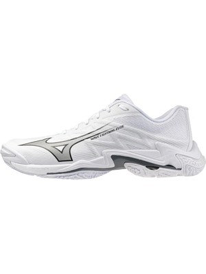 Mizuno Wave Lightning Elite Unisex Voleybol Ayakkabısı Beyaz / Gri