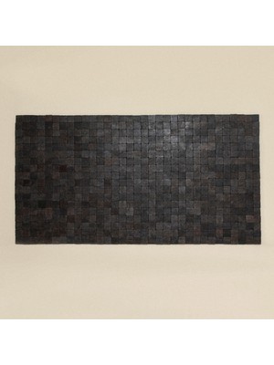 Chakra Costa Ahşap Paspas 70x130 cm Siyah