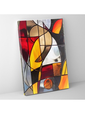 Painted Anarchy Soyut Maniyerist Kompozisyon Mannerism Temalı Dekoratif Kanvas Tablo