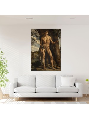 Painted Anarchy Mannerism Çağdaş Sanat ve Detayları Duvar Tablosu
