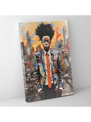 Painted Anarchy Figüratif Şehir Sanatı Modern Portre Kanvas Tablo