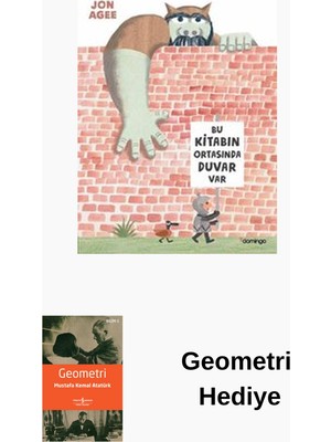 Domingo Yayınevi Bu Kitabın Ortasında Duvar Var + Geometri Hediye
