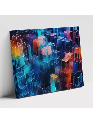 Painted Anarchy Blockchain Temalı Duvar Tablosu