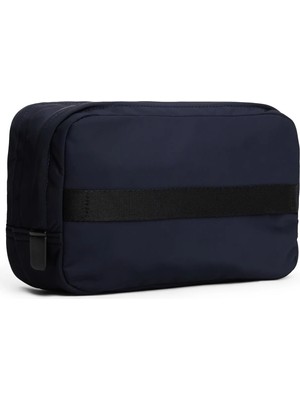 Tommy Hilfiger Erkek Lacivert Tommy Hilfiger Logo Toiletry Bag Lacivert Erkek Tıraş Çantası