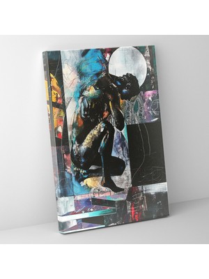Painted Anarchy Mannerism Görsel Sanat Çağdaş Sanat Kanvas Tablo