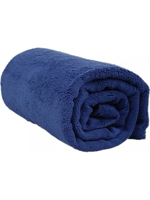 Mulberry Wellsoft Tek Kişilik Battaniye Sıcak Battaniye Tv Dekor Battaniyesi 100X170 Lacivert (Laciv