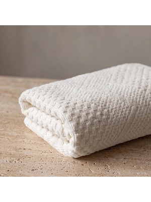 Botti Home Premium %100 Pamuk Jakarlı El Ve Yüz Havlusu, Çeyizlik Yumuşak Dolgun Dokulu 50 × 90 cm  Havlu ve Modern Banyo Tekstil Ürünleri