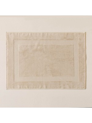Chakra Frame Bambu Ayak Havlusu 50X70 Cm Koyu Bej