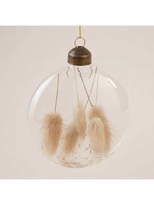 Chakra Gesa 4'lü Yılbaşı Topu TRANSPARAN/ALTIN