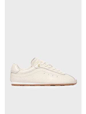 Tommy Hilfiger Deri Sneaker Ayakkabı Kadın Ayakkabı FW0FW09495 Aeo