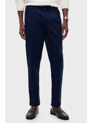 Tommy Hilfiger Pamuklu Tapered Fit Daralan Paça Pantolon Erkek Pantolon MW0MW39702 Dcc