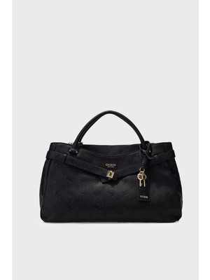 Guess Ella Logolu Çıkarılabilir Askılı Çanta HWPD9746060 Kadın Çanta HWPD97 46060 Blo