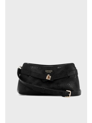Guess Ella Logolu Çıkarılabilir Askılı Çanta HWPD9746730 Kadın Çanta HWPD97 46730 Blo