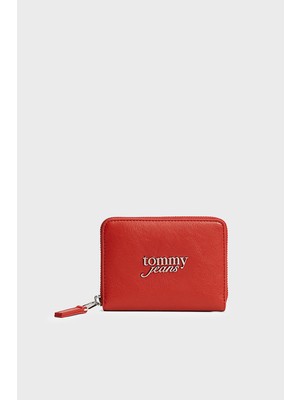 Tommy Jeans Logolu Fermuarlı Cüzdan Kadın Cüzdan AW0AW18794 Xmp