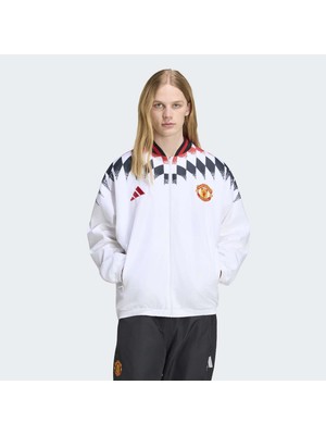 Adidas Manchester United Stadium Erkek Beyaz Ceket (KV4348)