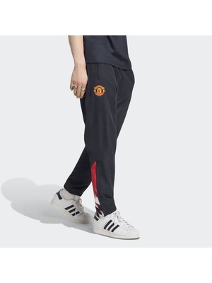 Adidas Manchester United Stadium Erkek Siyah Eşofman Altı (KH4803)