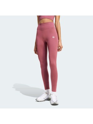 Adidas Essentials Seamless Kadın Bordo Tayt (IA4409)