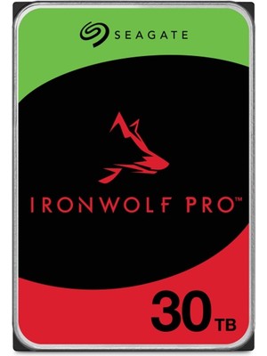 Seagate 30 Tb 3.5 Ironwolf Pro Sata3 7200RPM 256MB ST30000NT011