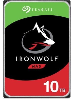 Seagate 10 Tb 3.5 Ironwolf Sata3 7200RPM 256MB ST10000VN000