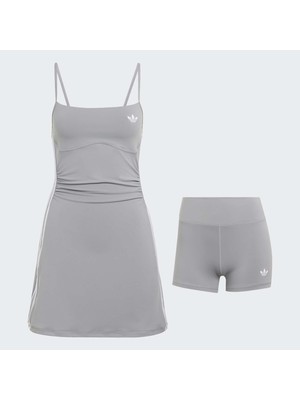 Adidas Originals Sport Kadın Gri Elbise (KW9626)