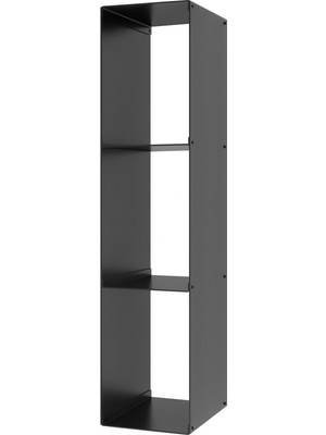 FT 110 cm Kare cm Metal Şömine Odunluk,