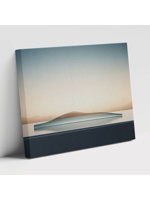 Painted Anarchy Sörf Temalı Minimalist Tasarım Çağdaş Sanat Duvar Tablosu