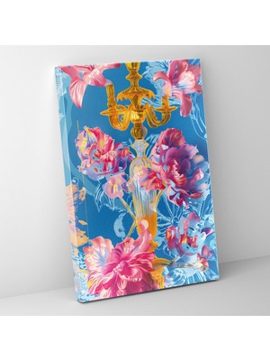 Painted Anarchy Rococo Klasizm ve Popart Temalı Dekoratif Kanvas Tablo