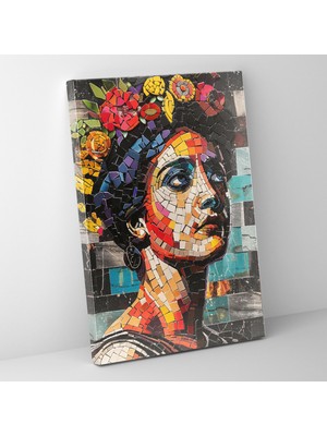 Painted Anarchy Klasik Pop Sanat Kombinasyonu Çağdaş Sanat Işçilik Kanvas Tablo
