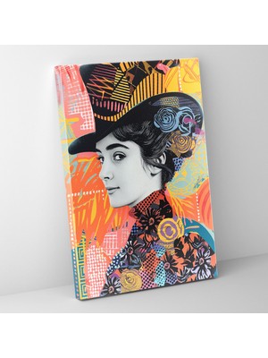 Painted Anarchy Victoryan Pop Art Klasik Temalı Popart Dekoru Kanvas Duvar Tablosu