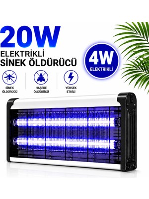 Raylax Elektrikli Sinek Öldürücü 20W Zincirli Askılı Sessiz ve Güçlü Etkili Cihaz