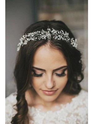 Bba New Trend Gelin Tacı,düğün Nikah Tacı Saç Aksesuarı ,gelin Saç Aksesuarı,gelin Tokası Gelin Tacı ,gelin Tac