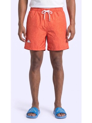 Kappa Logo Blake Short Erkek Koyu Turuncu Regular Mayo