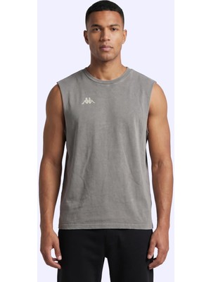 Kappa Sohail Tank Erkek Antrasit Oversize Atlet