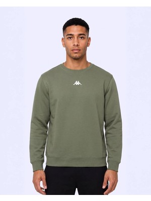 Kappa Carlo Erkek Haki Sweatshirt